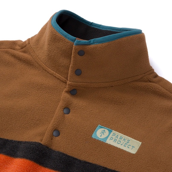 Parks Project Retro hiker Trail fleece multicolor size M NWT in packaging - Picture 2 of 8